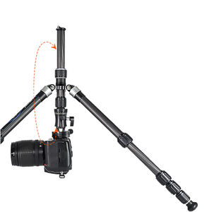 Wolfgang Professional JZ821 Trépied d'appareil photo portable Support en alliage d'aluminium compatible avec pour Canon et pour <span class=keywords><strong>Sony</strong></span> - Product Image 4