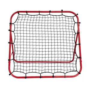 Alta Qualidade Futebol Rebounder Net Ângulo Ajustável Baseball Softball Soccer Hitting Pratique Net