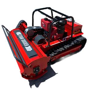 Tondeuse autoportée télécommandée 80cm 1m 1.2m de largeur de coupe, à moteur essence, lame rotative, pour jardin professionnel - Product Image 5