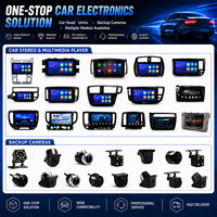 Autoradio universel Android pour voiture, cadre d'autoradio, GPS, lecteur multimédia pour voiture, CarPlay sans fil, prise en charge de la caméra de recul