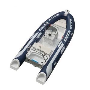 16 Fuß Fiberglas-Beiboot RIB480 Festrumpfschlauchboot mit GFK-Rumpf aus PVC/Hypalon/Orca zu verkaufen - Product Image 6