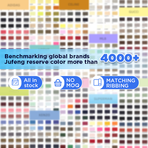 Oeko Chứng Nhận 410gsm Nặng <span class=keywords><strong>TC</strong></span> Polyester Bông Vải Chống Tĩnh Điện Lông Cừu Dệt Kim Dệt Vải Đồng Bằng Nặng Cho Áo Sơ Mi - Product Image 6