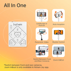 <span class=keywords><strong>Hohem</strong></span> iSteady Q selfie stick support de selfie réglable support extérieur pliable <span class=keywords><strong>stabilisateur</strong></span> universel diffusion en direct photographie vlog - Product Image 4