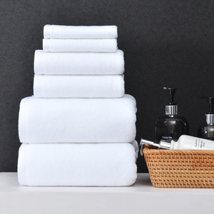 <strong>Extra</strong> Absorbent Pure Cotton White <strong>Hand</strong> Bath <strong>Towel</strong> Non-Shedding Thickened for <strong>Small</strong> Home Beauty Shop Woven Technique for Children - Product Image 4