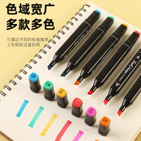 Lot de Marqueurs à Double Pointe à Encre Alcoolisée, 12-262 Couleurs, Variété Riche pour Artistes et Créateurs, Prix Usine