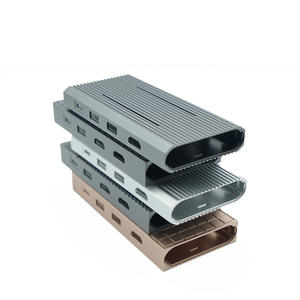 مخصص بأكسيد الألومنيوم في الهواء الطلق ستيريو مكبر للصوت HIFI حالة العلبة صناديق الألومنيوم مخصص الضميمة الألومنيوم ستيريو الضميمة - Product Image 4