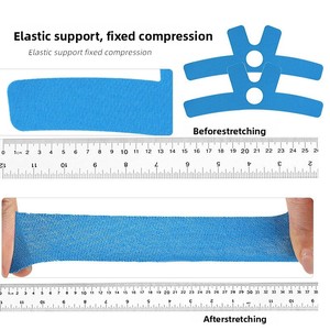 Nastro Kinesiologico Pretagliato, Benda Elastica di Supporto per Spalla e <span class=keywords><strong>Collo</strong></span>, per Sport e Fitness - Product Image 5