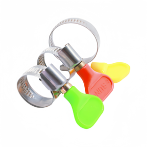 Pinces et colliers de <span class=keywords><strong>serrage</strong></span> en <span class=keywords><strong>plastique</strong></span> en acier inoxydable de type allemand (pouce/métrique) - Product Image 2