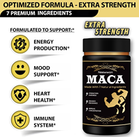 Neewwon Comprimés d'extrait de racine de maca pour hommes-Boost Energy Stamina Vitality 60 Count 2 Comprimés Daily Support Workouts Daily