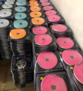 Bande lumineuse LED néon flexible 12V rouge, rose, orange, bleu glacé, RGB 6*12mm, en silicone, à découper, pour lumières de Noël DIY - Product Image 4