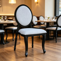 Chaises de restaurant élégantes en métal pour la vente en gros, chaises de mariage, chaises pour mariage, chaises empilables de luxe, chaise Louis