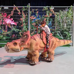 侏罗纪公园圣诞电动步行恐龙游乐设施出售