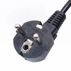 KC Certificates Korea Computer Power Cord 16A 250V With C13 3 Plug Korea Power Cable Ac Extension Cable