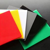 Fournisseur direct d'usine, plaque acrylique coulée multicolores, épaisseur personnalisée, panneau acrylique coloré pour découpe laser