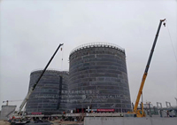 Fengda 10000 M3 Grand réservoir de stockage d'oxygène liquide au propane-éthane