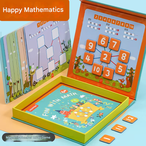 Juego de Mesa de Matemáticas para la Educación Temprana de los Niños Más Popular, Tarjetas Cognitivas Digitales para Niños Pequeños, Juguetes para el Desarrollo Cerebral - Product Image 2