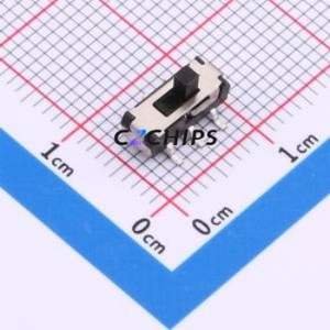 MST-22D18G2-BD Slide Switch SMD Switch Double Pole Double Throw Rectangle Pin Header SMD Tab Vertical Mount - Product Image 1