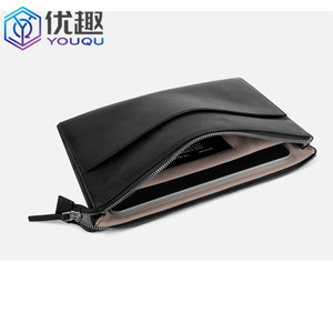 Custom Laptop <strong>Sleeve</strong> Leather Folio Eco Friendly Leather Tablet <strong>Sleeve</strong> for <strong>Ipad</strong> - Product Image 3