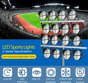 Outdoor IP66 Stadium Exterior Slim Reflector 500w 600w 800w 1000w 2000w Metal Halide Floodlight