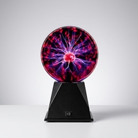 Boule de plasma compacte alimentée par USB, lampe électrique interactive pour bureau, maison, décoration, cadeau