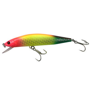 Señuelo de Pesca Tipo Minnow de Hundimiento Rápido, 90mm/125mm, para Lubina, Lucioperca y Salmón, Aparejos de Pesca de Agua Salada con Anzuelos, Cebo Artificial - Product Image 6