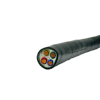 Câble en cuivre multiconducteurs flexible pour usage industriel, fil électrique isolé en caoutchouc haute tension, dimensions 4x10-240 mm²