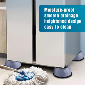 4/8 pièces Patins <span class=keywords><strong>anti</strong></span>-vibration en caoutchouc, antidérapants et silencieux, rehausseurs <span class=keywords><strong>de</strong></span> pieds pour machine à laver, supports amortisseurs, accessoires <span class=keywords><strong>de</strong></span> support - Product Image 5