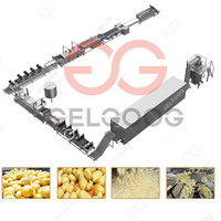 Automatische Duitse Frieten Chips Making Machine Plant