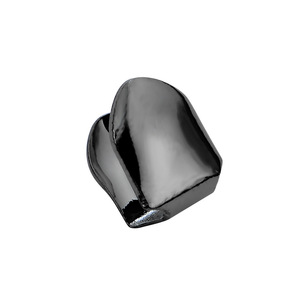 Grillz Placcato Oro 18K Hip Hop, Copertura Singola per Dente Superiore, per Uomini e <span class=keywords><strong>Donne</strong></span>, Accessori per Cosplay e Rapper - Product Image 5