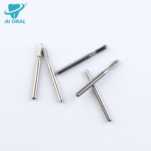 Bera dentaria del carburo di tungsteno del taglio normale del cilindro rotondo, fresa di FG con un gambo di 1.6mm per i manipoli dentali elettrici ad alta velocità - Product Image 6