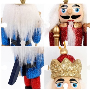 Nuevo diseño <span class=keywords><strong>de</strong></span> la decoración <span class=keywords><strong>de</strong></span> la Navidad colgantes adornos <span class=keywords><strong>de</strong></span> madera Cascanueces soldado para el árbol <span class=keywords><strong>de</strong></span> Navidad Fiesta decoración <span class=keywords><strong>de</strong></span> Año Nuevo - Product Image 3