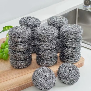 Steel Wool Scrubbing Pads Stainless Steel Durable Kitchen Cleaning Solid Shape 400 Carton Quantity - Product Image 1