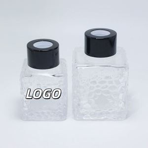 Wholesale Small Volume 50ml <b>Reed</b> <b>Diffuser</b> with Square Glass Bottle - Product Image 1