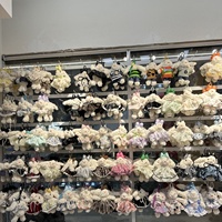 Penjualan Langsung Pabrik Boneka Plush Claw Machine Cantik 4 Inch, Lembut dan Murah, Gantungan Kunci Boneka Plush, Berbagai Macam Boneka Plush untuk Anak-Anak