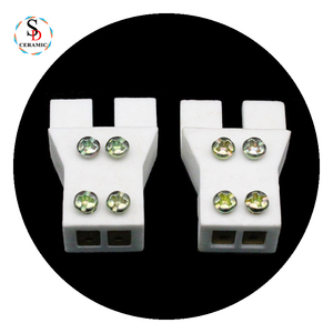 Conector de bloque de terminales de cerámica de esteatita de alta frecuencia de aislamiento eléctrico para conexión de cable - Product Image 5