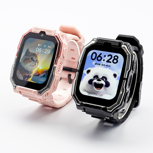 Montre connectée pour enfants Y98 Global Band 4G <span class=keywords><strong>avec</strong></span> GPS, carte SIM, suivi à 360°, 1 Go + 8 Go, 800 mAh, IP67, design carré, Android - Product Image 3