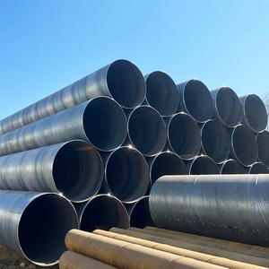 Vente chaude : Fournisseurs de tuyaux en acier soudés en spirale SSAW de grand diamètre pour la construction - Product Image 1