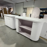 Comptoir de bar mobile personnalisé pour événements, tables de bar pour réceptions de mariage avec roulettes pour décorations de mariage