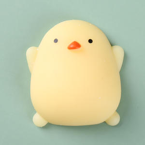 Juguete Antiestrés Creativo de Dibujos Animados, Bola de Goma Suave con Forma de Animal para Apretar y Aliviar el Estrés - Product Image 4