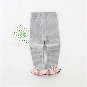 กางเกงเลกกิ้งเด็กแบบใหม่ พรีเมียม ขายส่ง เสื้อผ้าเด็กฤดูใบไม้ร่วง เนื้อผ้านุ่ม แบบกลับด้านได้ จากตลาดจีน - Product Image 1