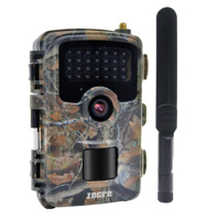 Caméra de chasse sans fil 4G LTE Zecre PH930G avec application gratuite et téléchargement cloud, vidéo 2.7K/1080P, photos 48MP/20MP/12MP/5MP, étanche IP66
