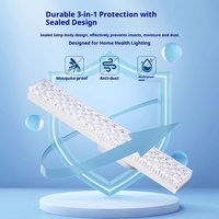 Ampoule LED E27 à vis longue bande de protection des yeux économie d'énergie AC aluminium Full HD ménage chambre intégrée garantie de 2 ans