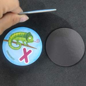 Custom Kid Animal Learning Toy Paper <strong>Fridge</strong> <strong>Magnets</strong> Educational <strong>Baby</strong> Cards Refrigerator Stickers - Product Image 5