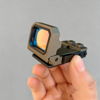 Mini-viseur reflex pliable compact, point rouge réglable, lentille multi-étalonnée, tout en aluminium, dispositifs optiques d'extérieur