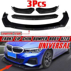 ลิ้นกันชนหน้ารถยนต์แบบสากล 3 ชิ้น สำหรับ BMW X5 E70 F20 E90 E53 G20 G30 E90 E91 E92 E93 F30 F80 F32 F82 E60 E61 - Product Image 2