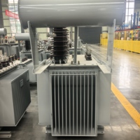 Transformateur de distribution triphasé immergé dans l'huile S11-M 100kVA-2500kVA Haute efficacité
