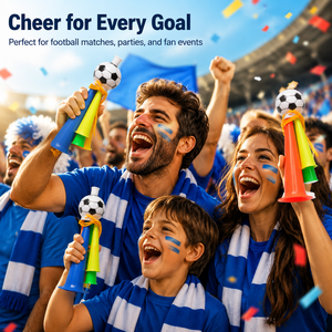 Artículos <span class=keywords><strong>de</strong></span> Animación para la Copa Mundial <span class=keywords><strong>de</strong></span> Fútbol 2026, Corneta para Fanáticos, Vuvuzela <span class=keywords><strong>de</strong></span> Tres Tonos, Instrumento <span class=keywords><strong>de</strong></span> Animación Deportiva para Estadios - Product Image 2