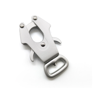 Mousqueton classique robuste en aluminium aéronautique pour laisse de chien |   Mousqueton à dégagement rapide pour câble, modèle MC-028, pour grands chiens