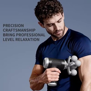 Pistolet de massage SUNMAXTOP blanc à 6 têtes pour la relaxation musculaire - Product Image 2