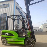 CPD-25 Elektrischer Gegengewichtsstapler 2,5 Tonnen 2500kg Tragfähigkeit 3000mm Hubhöhe Lager-Materialhandhabung